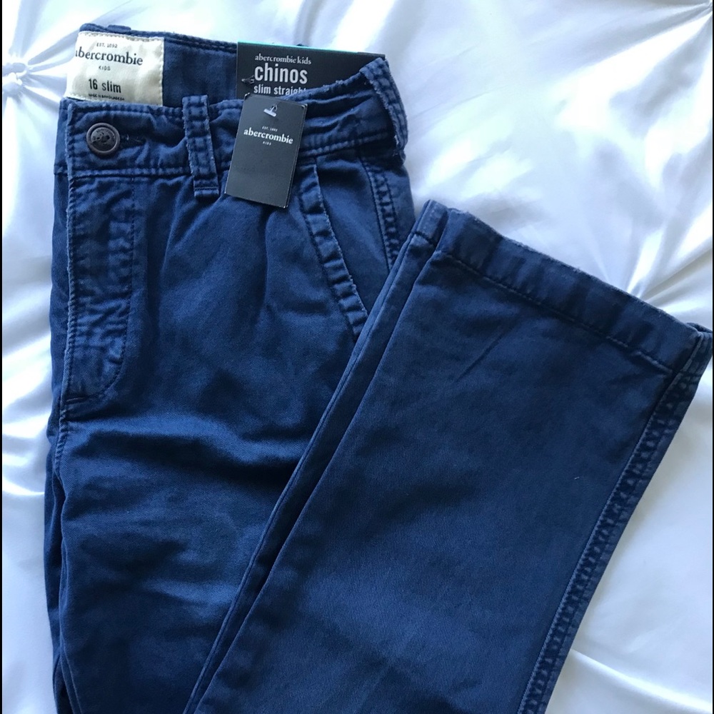 ABERCROMBIE KIDS⚽️ Chinos, Sz 16 Slim